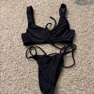 Elegant Black Women's Bikini Set